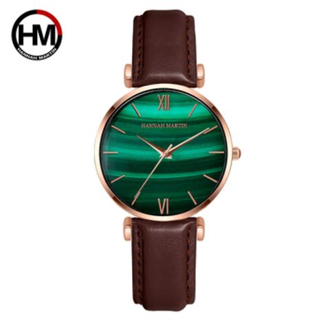 hannah martin hm ch36 classic golden black dial female watch pristine
