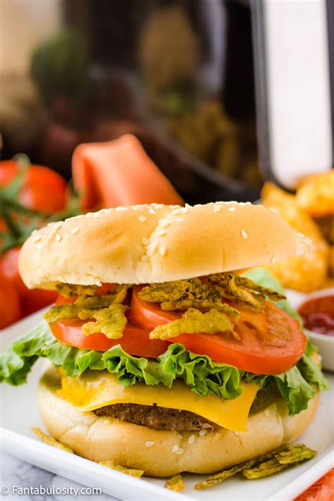 That's because when covered they won't get enough exposure to the hot. Easy & Juicy Air Fryer Turkey Burgers - Fantabulosity