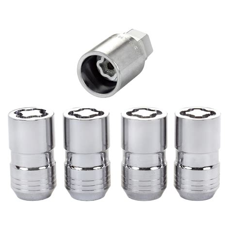 Customize the height/width of the pattern lock. Chrome Cone Seat Wheel Lock Set (M14 x 1.5 Thread Size ...