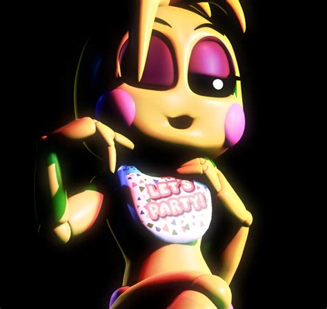 Stylised Toy Chica Release For C4d Fivenightsatfreddys
