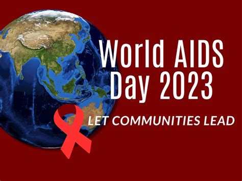uniting for world aids day let communities lead