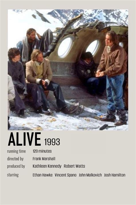 Alive 1993 Movie Poster Artofit