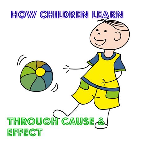 Children Learn Through Cause And Effect Kids Learning Cause And