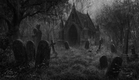 45 Creepy Graveyard Wallpaper