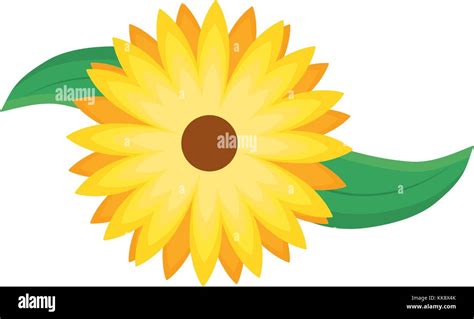 Flower Vector Illustration Stock Vector Image And Art Alamy