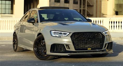 Nardo Grey Audi Rs3 Gets Transformed Into A Compact Rocket With 576 Hp