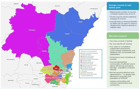 Forced Amalgamation Maps Of Doom Released Nsw Council Mergers Government News