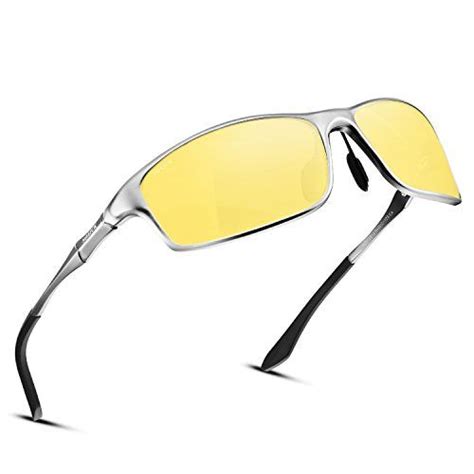 soxick night driving polarized glasses for men women anti glare rainy safe hd night vision hot