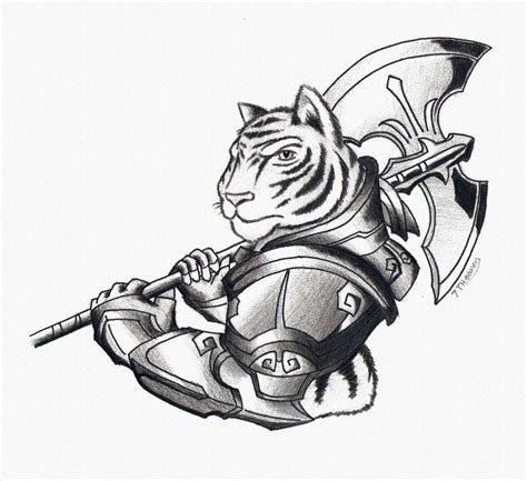 Tiger Warrior By 7theaven On Deviantart