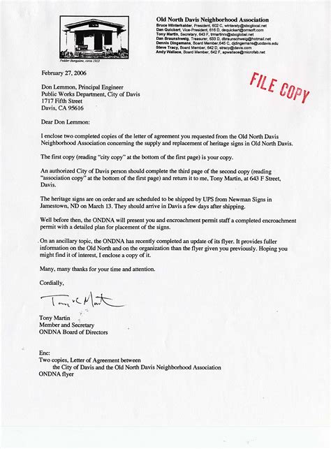 It's also important to make sure that your email cover letters are written as well as any. Letter Of Agreement - Free Printable Documents
