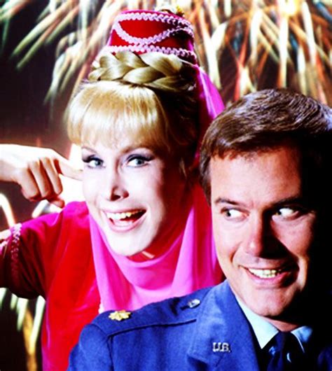 Barbara Eden And Larry Hagman On The 60s Sitcom I Dream Of Jeannie