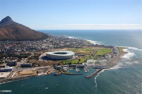 Cape Town Stadium Aerial View Stock Photo Getty Images