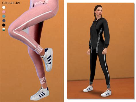 The Sims Resource Sports Pants 03
