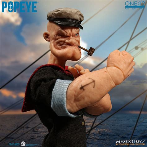 A Realistic Popeye The Sailor Action Figure