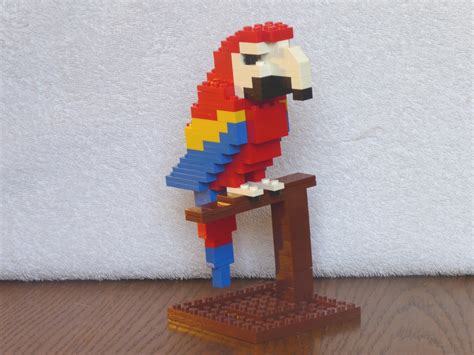 Lego Parrot Moc Ubicaciondepersonascdmxgobmx