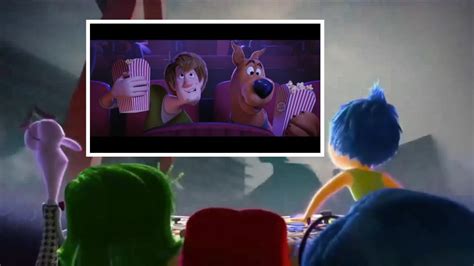 Inside Out Emotions Watching Scoob Teaser Trailer Youtube