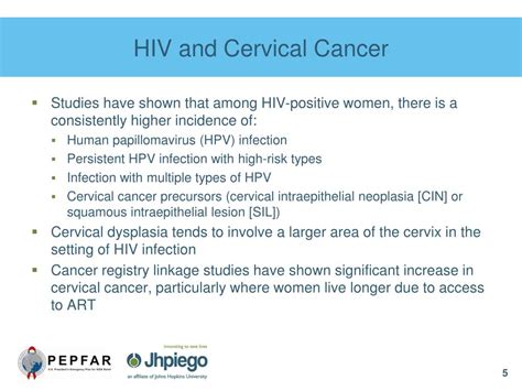 Ppt Cervical Cancer And Hiv Interactions And Interventions Hot Sex Picture