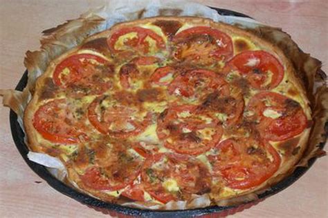 Recette de Tarte thon tomates et moutarde