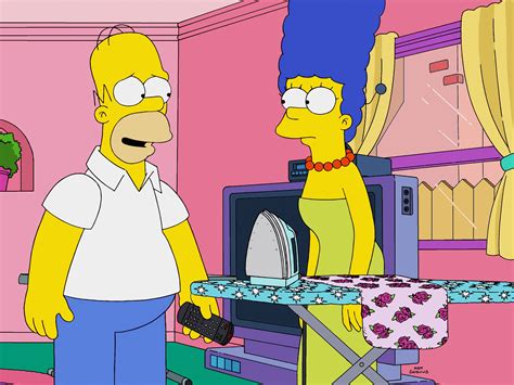 The Simpsons: Bart dismisses rumours that Marge and Homer are breaking