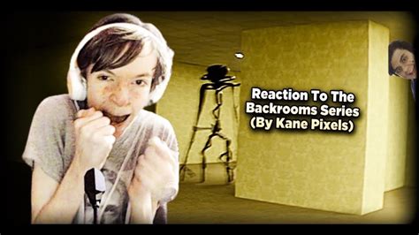 Reaction To The Backrooms Series By Kane Pixels Youtube