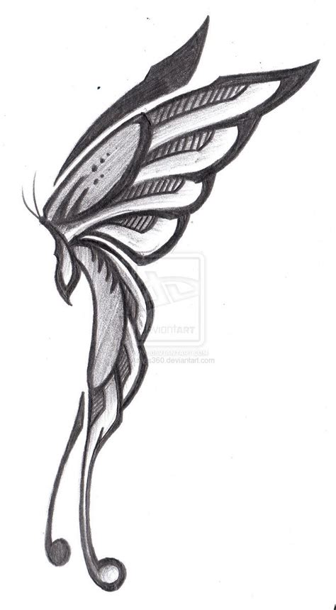 Limit my search to r/anime. Tribal Butterfly Side view by Ashes360 on deviantART ...