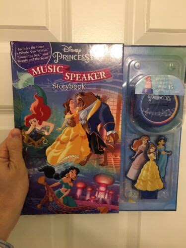 Disney Princess Music Player Storybook W15 Tunes Hardcover Book Ebay