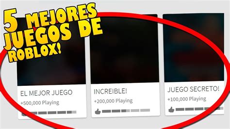 Los creadores de contenido de roblox ganarán 30 millones de. LOS 5 MEJORES JUEGOS de ROBLOX que NO CONOCIAS !! Roblox ...
