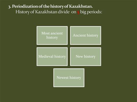 Ppt Lecture 1 Introduction In The History Of Kazakhstan Kovtun Oa