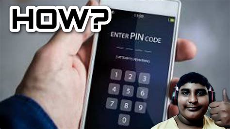 How To Unlock Your Phone If You Forgot The Pin Very Simple Youtube