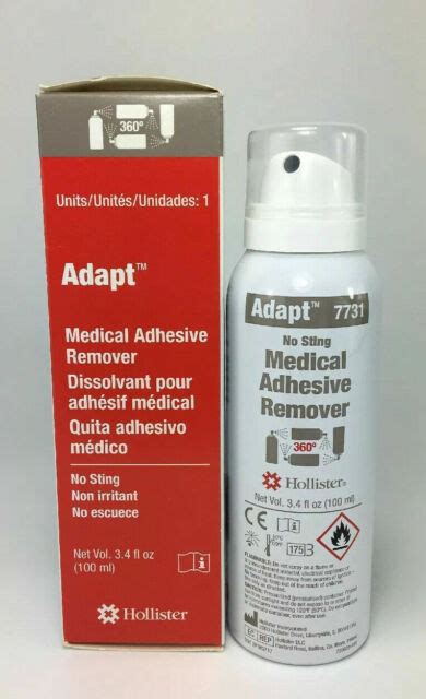 Hollister Adapt No Sting Medical Adhesive Remover Model 7731 For Sale