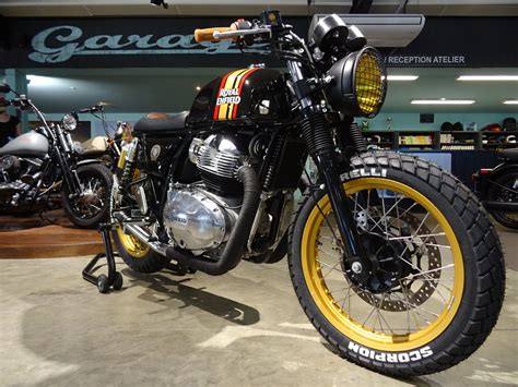 Pour des modèles plus anciens et qui ne sont plus. Moto ROYAL ENFIELD GT Continental 650 "Café Racer" MOTOBOX ...