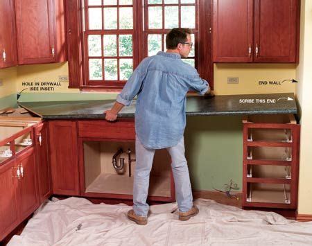 How to clean laminate cabinets. Install a Laminate Kitchen Countertop | Laminate ...