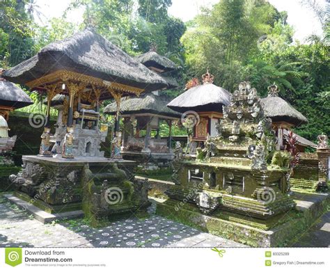 Beautiful Temple Gunung Kawi Sebatu On The Island Of Bali Stock Image