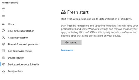 Windows 10 Fresh Start Vs Reset Vs Refresh Vs Clean Install Vs In Place