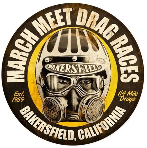March Meet Round Metal Sign 14 X 14 Inches Royal Enfield Metal Signs