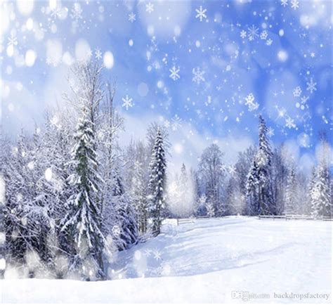 Want a rustic christmas set up in your porch? 10x10ft Outdoor Scenic White Snow Backdrops Photography ...