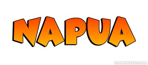 Napua Logo Herramienta De Diseño De Nombres Gratis De Flaming Text