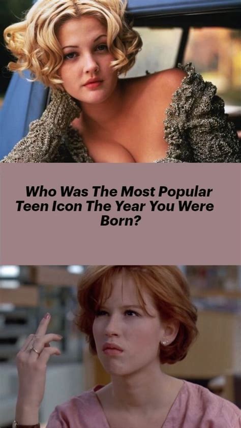 Who Was The Most Popular Teen Icon The Year You Were Born Teen Popular Christina Aguilera