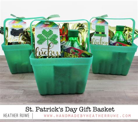 St Patricks Day T Basket Handmade By Heather Ruwe