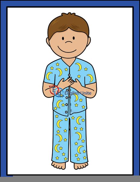 Putting On Pajamas Clipart Free Images At Vector Clip Art Online Royalty Free