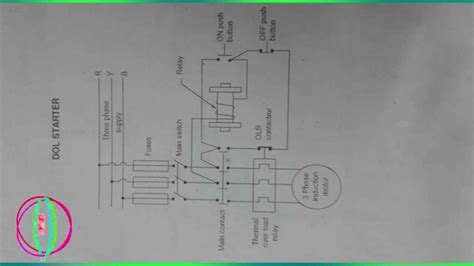 dol starter circuit diagram books - direct online starter ...