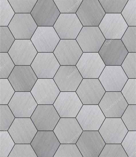 Hexagonal Aluminum Tiled Seamless Texture Stock Photo By ©diuture