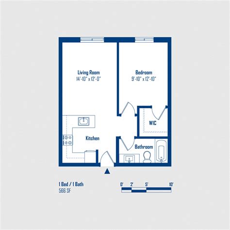 Floor Plans - Parkview Towers Englewood Apartments