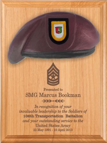 Army Beret Plaques