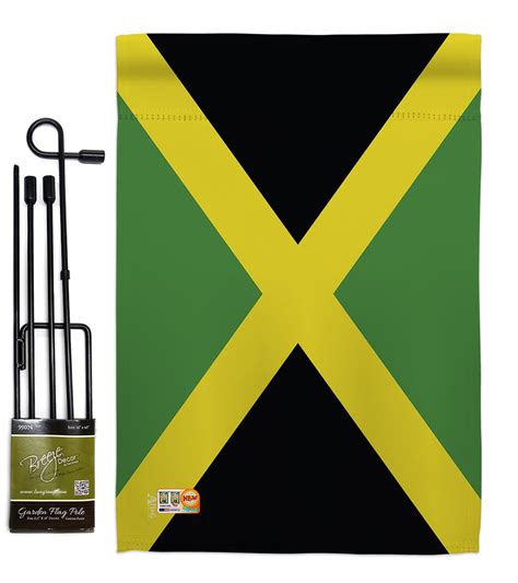 jamaica flags of the world nationality impressions decorative vertical 13 x 18 5 double sided