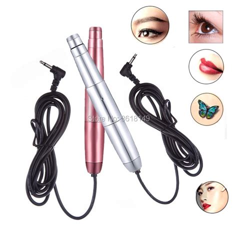 permanent makeup machine swiss motor rotary tattoo machine pen set for eyebrow eyeliner lips