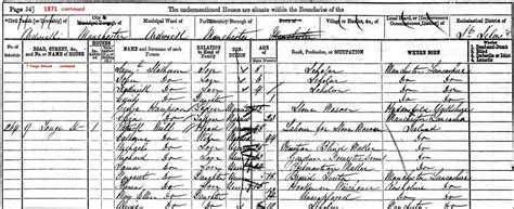 Copy Of Census 1871 John Statham