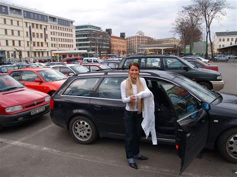 Melisa U Car Audi Flash On Parking Nude In Public 01