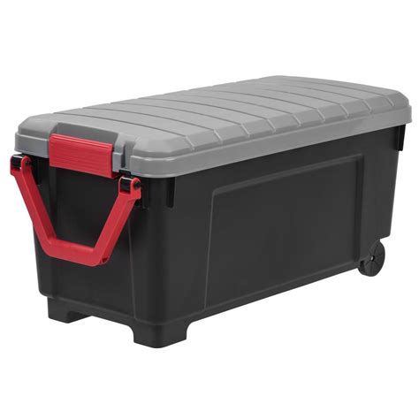 Veno heavy duty extra large moving bags w/backpack straps strong handles & zippers compatible with ikea frakta hand cart, storage totes, alternative to moving box, recycled material. IRIS 82 Qt. Remington Weather Tight Store-It-All Storage Bin in Black-296004 - The Home Depot