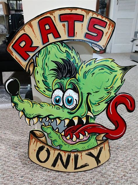 Rat Fink Madness Art Contest Entries Kustom Kulture Art Rat Fink Ed Roth Art